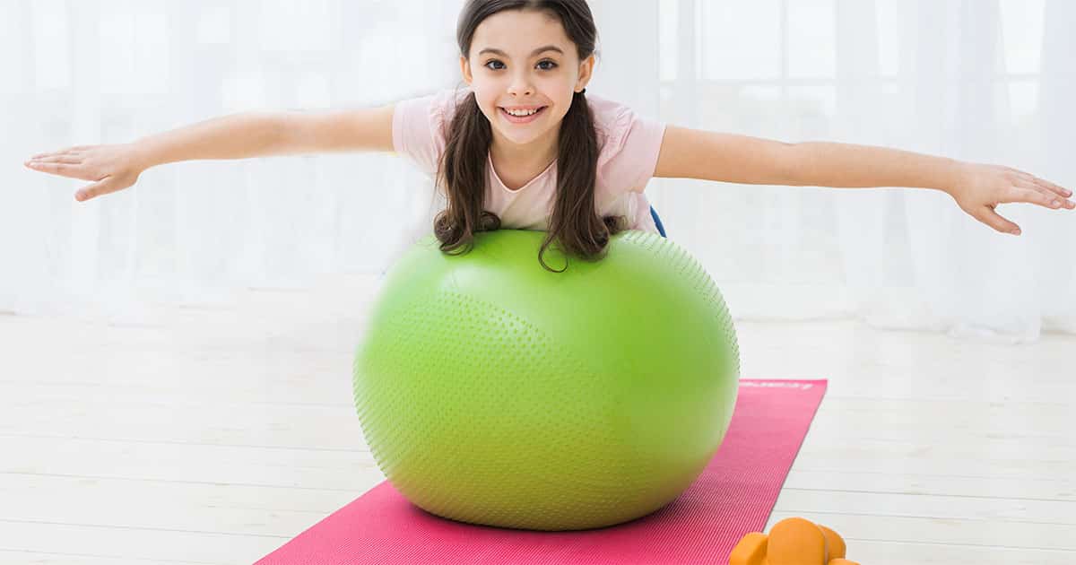 child doing exercises - Children’s Physiotherapy